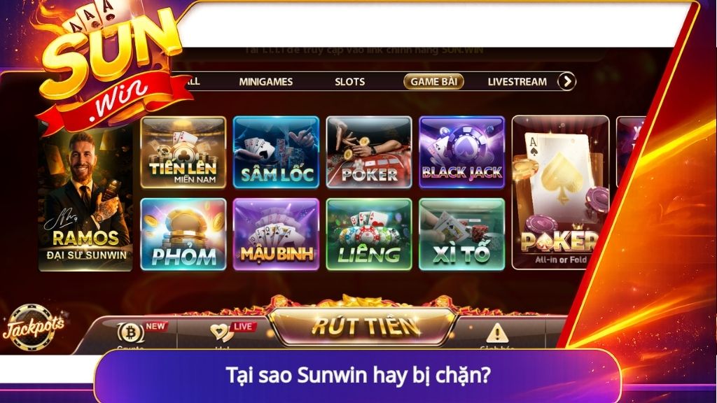 Tại sao Sunwin hay bị chặn?
